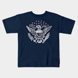 American Eagle 1892 (Silver Quarter) - Silver Kids T-Shirt